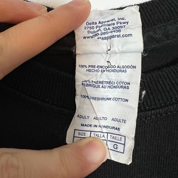 VNTG NASCAR Jeff Gordon Racing Delta Double Sided Graphic Tee - Picture 5 of 5